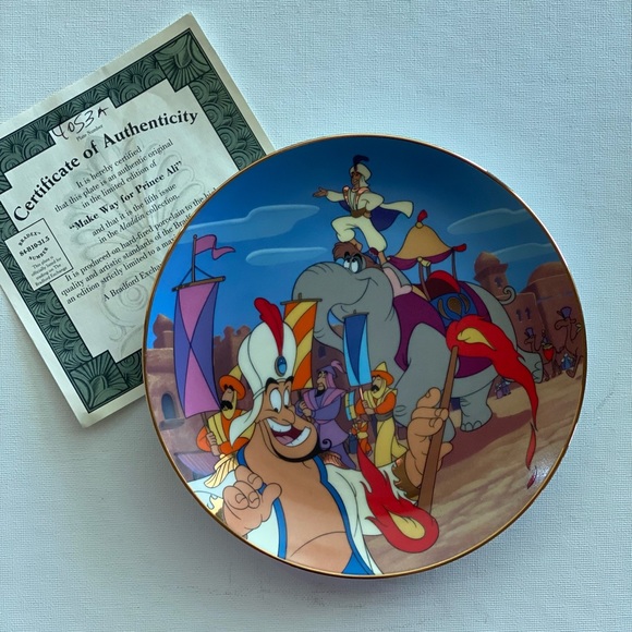 Aladdin "Make Way For Prince Ali" in the Bradford Exchange Collection Series - Picture 1 of 1